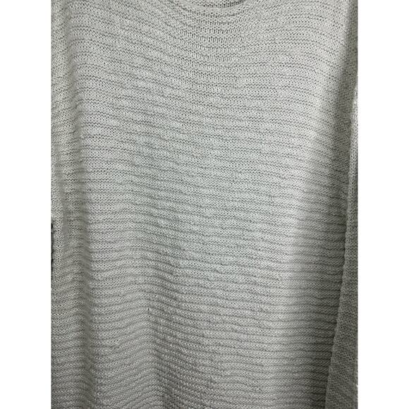 Free People Menace Cream White Long Sleeve Knitted Tunic Sweater Size Medium - Picture 4 of 6